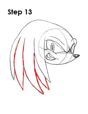  Draw Knuckles Step 13
