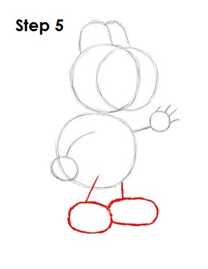 How to Draw Koopa Troopa Step 5