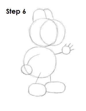 How to Draw Koopa Troopa Step 6