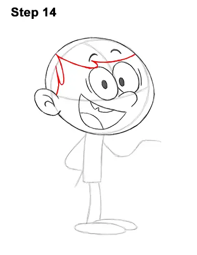 How to Draw Lincoln Loud House 14