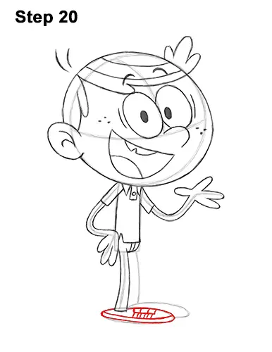 How to Draw Lincoln Loud House 20