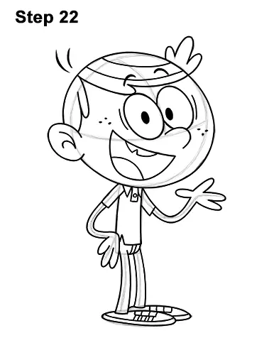 How to Draw Lincoln Loud House 22