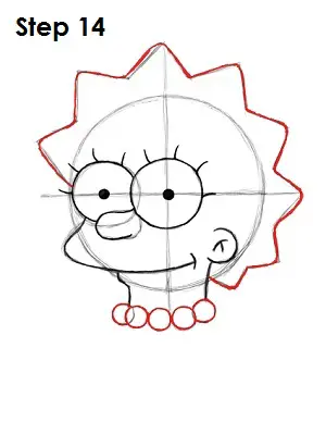 How to Draw Lisa Simpson