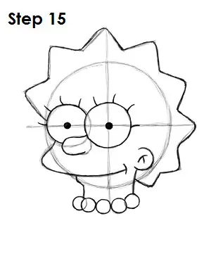 How to Draw Lisa Simpson