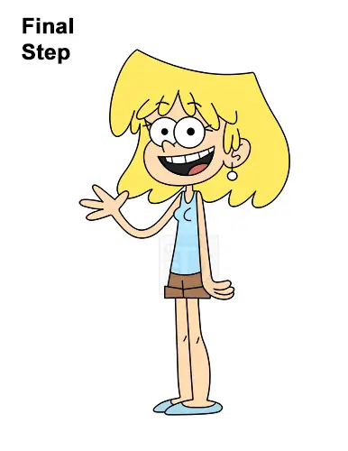 How To Draw Lori Loud