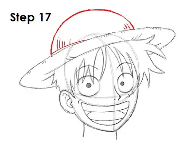 Draw Luffy 17