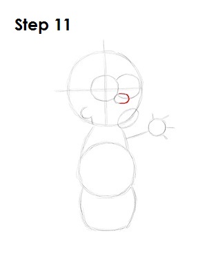 How to Draw Maggie Simpson Step 11