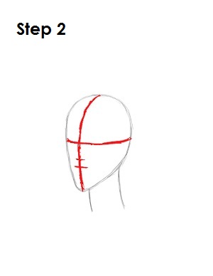 How to Draw Maleficent Step 2