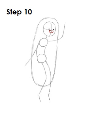 Draw Marceline Step 10