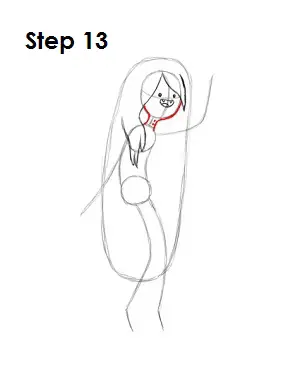 Draw Marceline Step 13