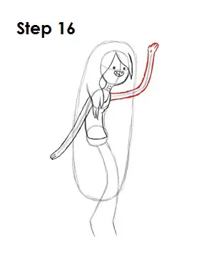 Draw Marceline Step 16