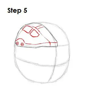 How to Draw Master Chief Step 5