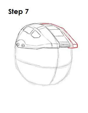 How to Draw Master Chief Step 7