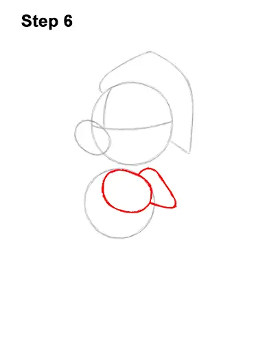 How to Draw Mickey Mouse  Christmas Santa Claus 6