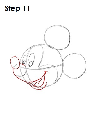 How to Draw Mickey Mouse