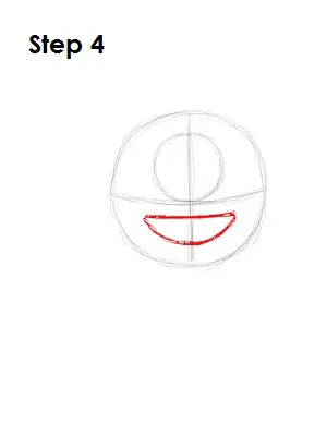 How to Draw Mike Wazowski Step 4
