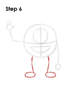 How to Draw Mike Wazowski Step 6