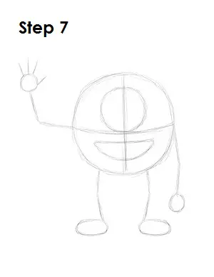 How to Draw Mike Wazowski Step 7