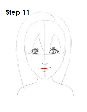 Draw Namine Step 11