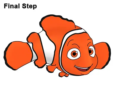 Finding Nemo Drawing Easy