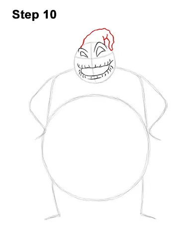 How to Draw Halloween Oogie Boogie Nightmare Before Christmas 10