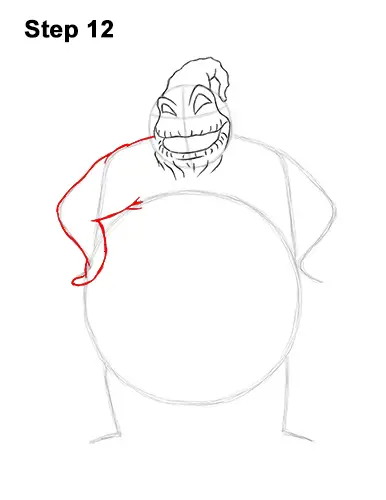 How to Draw Halloween Oogie Boogie Nightmare Before Christmas 12