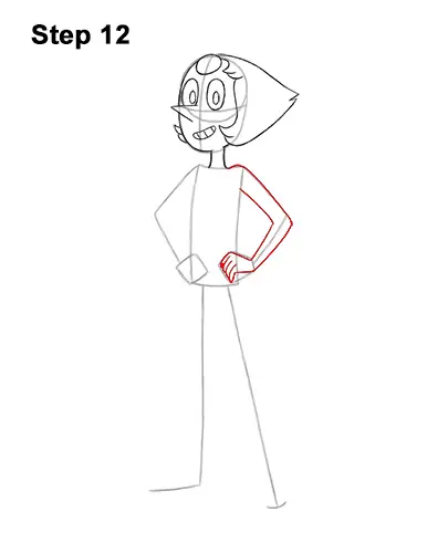 How to Draw Pearl Steven Universe Full Body 12