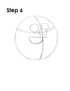 How to Draw Peter Griffin Step 6
