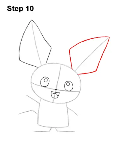 How to Draw Pichu Pikachu Yellow 10