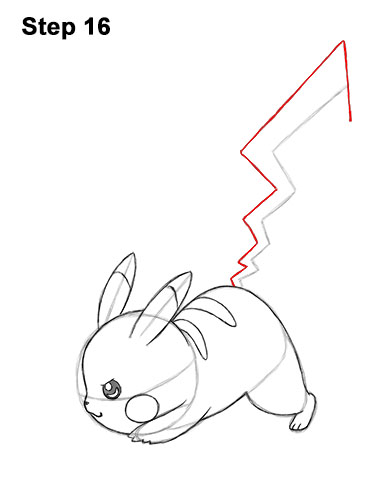pikachu cute bunny drawings