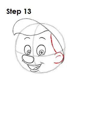 Draw Pinocchio 13