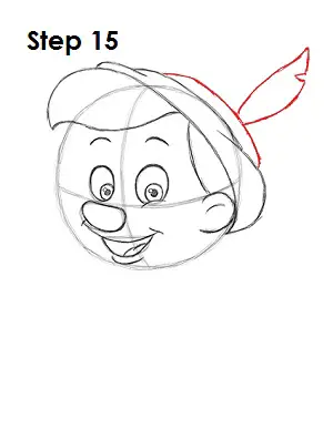 Draw Pinocchio 15