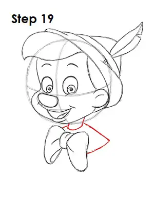 Draw Pinocchio 19