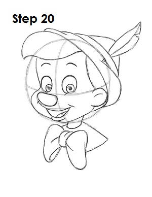 Draw Pinocchio 20