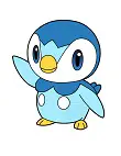 How to Draw Piplup Pokemon Waving
