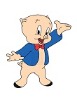 How to Draw Porky Pig Full Body Looney Tunes