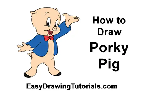 how to draw looney tunes characters