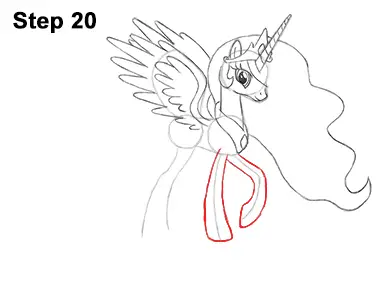 How To Draw Princess Celestia My Little Pony