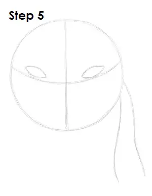 Draw Raphael Ninja Turtle 5