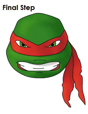 How to Draw Raphael (TMNT)