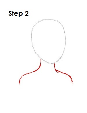 How to Draw Rapunzel Step 2