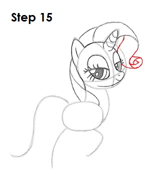 Draw Rarity Pony 15