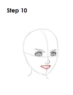 How to Draw Roxas Step 10