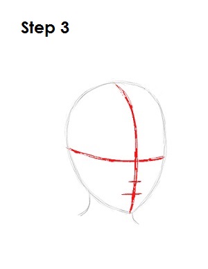 How to Draw Roxas Step 3