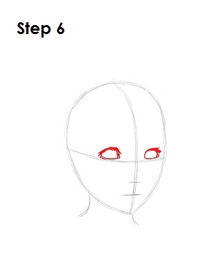 How to Draw Roxas Step 6