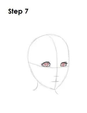How to Draw Roxas Step 7