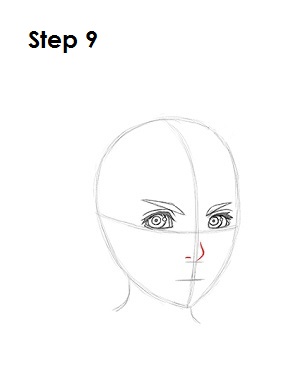 How to Draw Roxas Step 9
