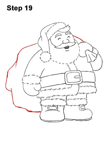 How To Draw Santa Claus