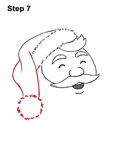 How to Draw Santa Claus Christmas Full Body 7