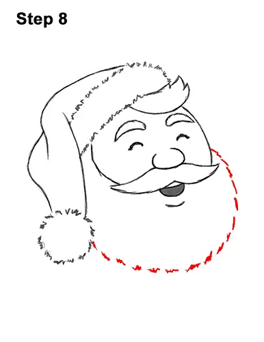 How to Draw Santa Claus Christmas Full Body 8